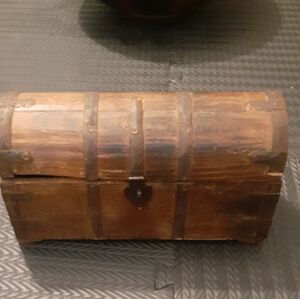Antique wooden Treasure Chest